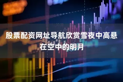 股票配资网址导航欣赏雪夜中高悬在空中的明月